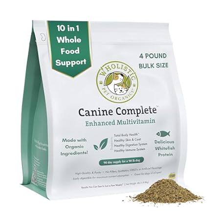 Wholistic Pet Organics Canine Complete: Multivitamin for