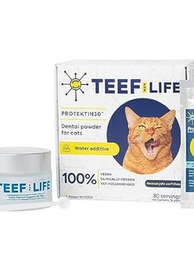 Protektin30 Plant-Derived Dental Water Additive for Cats，