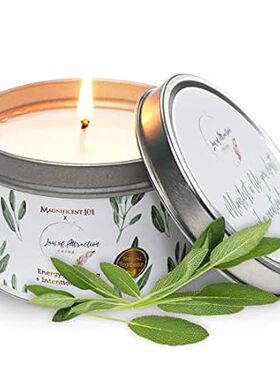 MAGNIFICENT101 Law of Attraction Tribe Pure White Sage Sm