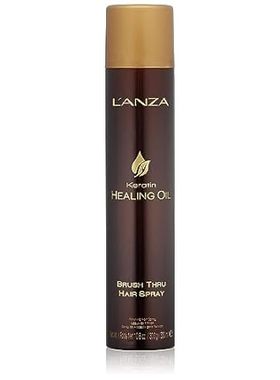 L'ANZA Keratin Healing Oil Brush Thru Hair Spray with Med