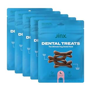 Jinx Dental Treats for Fresh Breath and Tartar Control, L