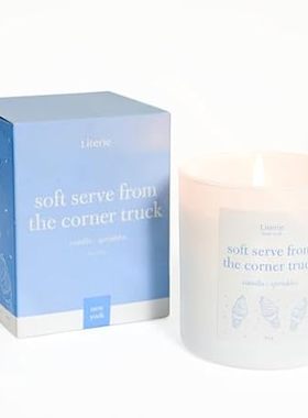 NYC Inspired Scented Candle: Soft Serve from The Corner T