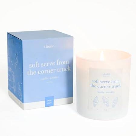 NYC Inspired Scented Candle: Soft Serve from The Corner T