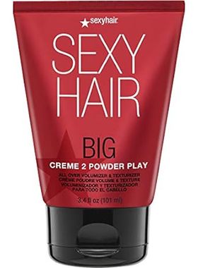 SexyHair Big Creme 2 Powder Play All Over Volumizer and T