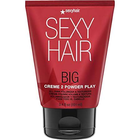 SexyHair Big Creme 2 Powder Play All Over Volumizer and T