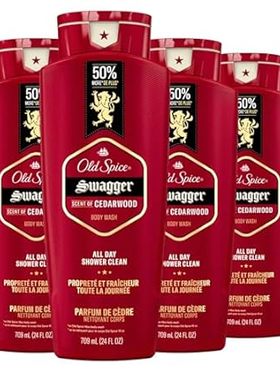 Old Spice Swagger Scent of Confidence， Body Wash for Men，