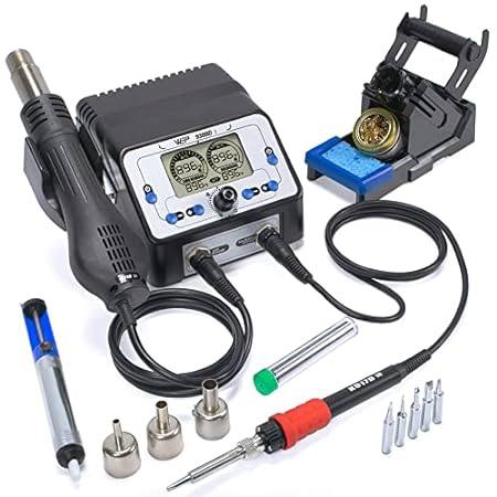 WEP 938BD-I Soldering Iron Station Hot Air Rework Station