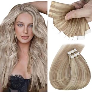 Sunny Hair Ash Blonde Tape in Hair Extensions Human Hair
