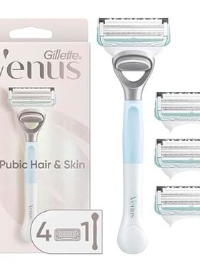 Gillette Venus for Pubic Hair and Skin， Bikini Razors for