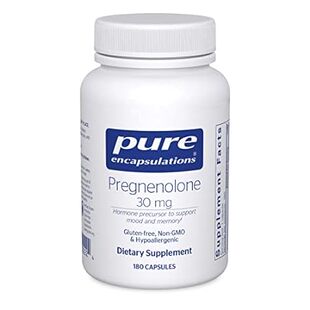 Pure Encapsulations Pregnenolone - 30 mg - Hormone Suppor