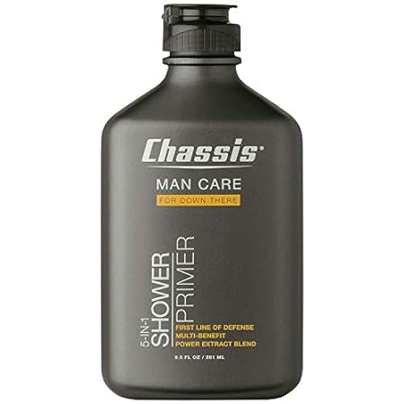Chassis 5-in-1 Shower Primer Body Wash for Men， Anti-Chaf