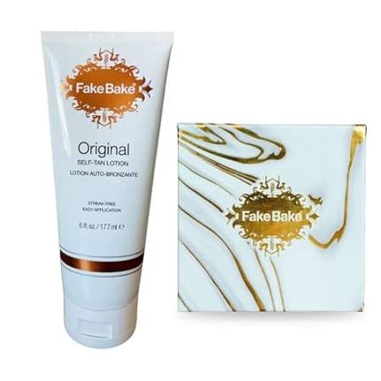 Fake Bake Original Self-Tanning Lotion with Bronzing Compact