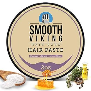 Smooth Viking Hair Paste for Men - Hair Styling Cream wit