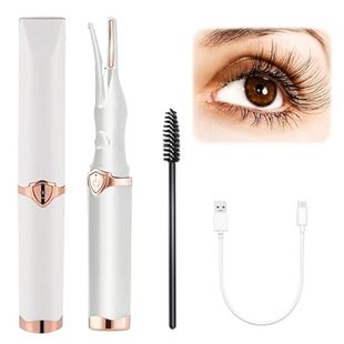 Heated Eyelash Curler， Mini Electric Eyelash Curler， Port