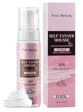 Self Tanner Mousse-30X Clear Bronzer Self Tanning Lotion