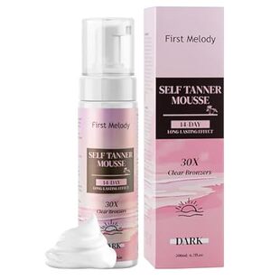 Self Tanner Mousse-30X Clear Bronzer Self Tanning Lotion