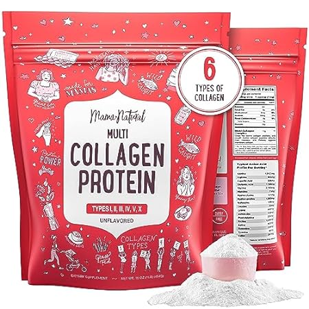 Multi Collagen Protein Powder Type I II III IV V X - Unfl