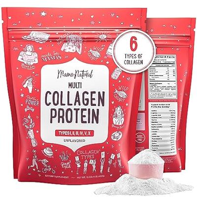 Multi Collagen Protein Powder Type I II III IV V X - Unfl