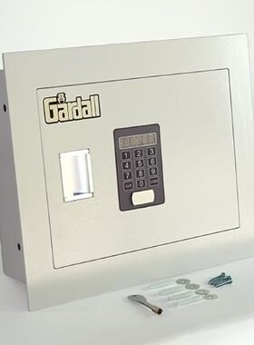 Gardall IW1314-T-E 4 inch Concealed Wall Safe with Electr
