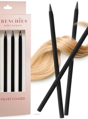 Frenchies Ultra Flocked Extra Soft Hair Chopsticks for Wo