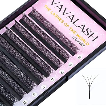 VAVALASH W-shaped Eyelash Extension 4D Premade Fans 0.07
