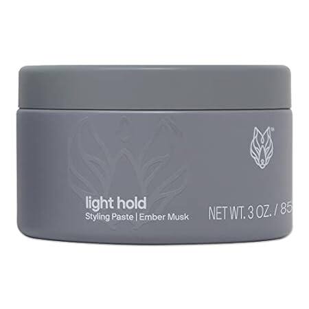 Black Wolf Hair Styling Paste for Men， Light Hold - Water