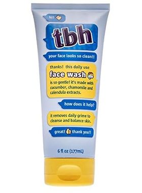 TBH Kids Gentle Gel Face Wash for Kids， Preteens， and Tee