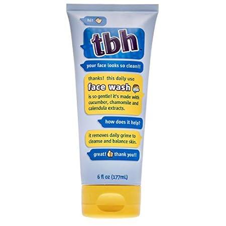 TBH Kids Gentle Gel Face Wash for Kids， Preteens， and Tee