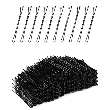 Bobby Pins Black， 500 Pcs Black Bobby Pins， 2 Inch Premiu