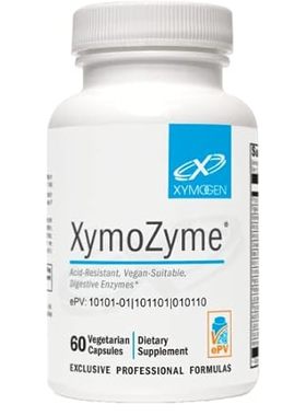 XYMOGEN XymoZyme - Vegan Digestive Enzymes for Gut Health