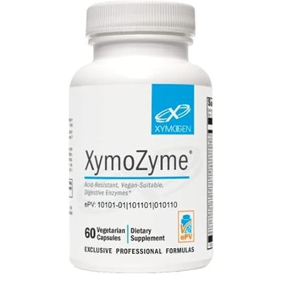 XYMOGEN XymoZyme - Vegan Digestive Enzymes for Gut Health