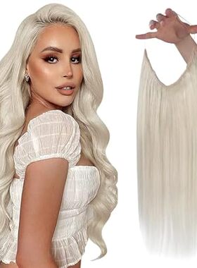 Sunny Wire Human Hair Extensions 100g Platinum Blonde Hum