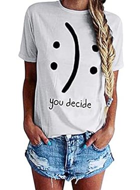 BLACKMYTH Women's T-Shirts Cotton Funny Grahpic Design Ca