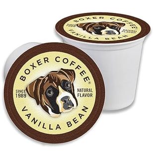 Boxer Coffee 52 Count Vanilla Bean Natural Flavoring Sing