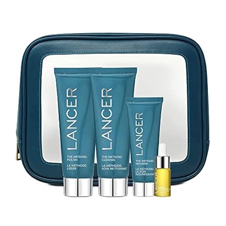 Lancer Skincare The Method Intro Kit， 3-Step Anti-Aging F
