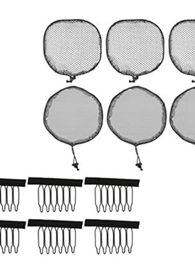 minkissy Fishnet Wig Caps Hair Net for Wig Mesh Net Wig C