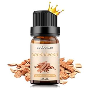 Sedbuwza Sandalwood Essential Oil, 100% Pure Organic Sand