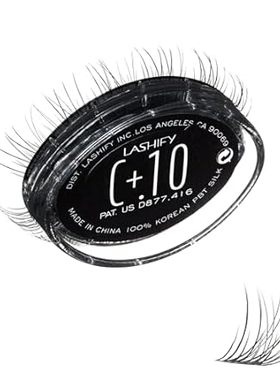Lashify Curl Plus+ 10mm Gossamer Eyelash Extensions Refil