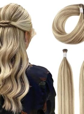 ABH AMAZINGBEAUTY HAIR I Tip Hair Extensions 14 Inch Fusi