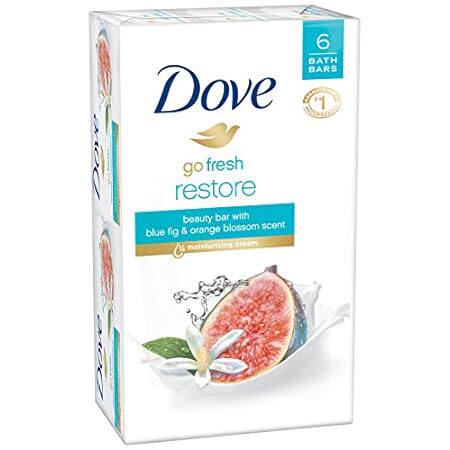 Dove go fresh Beauty Bar， Restore 4 oz， 6 Bar