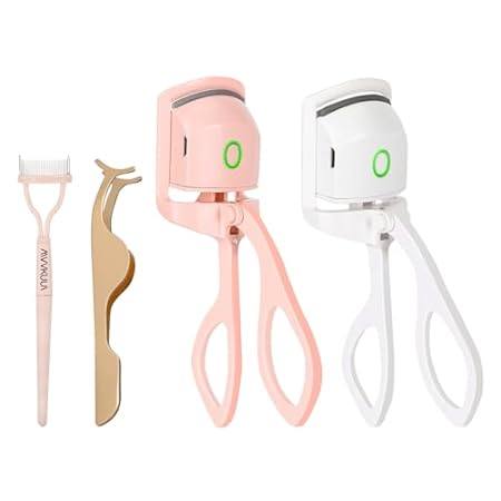[2+2pack] Electric Eyelash Curler， Rapid Heated Eyelash C