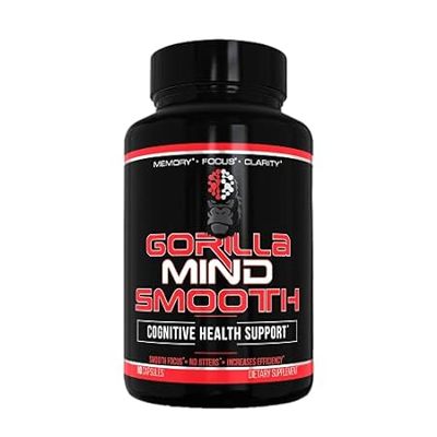 Gorilla Mind Smooth Nootropic Formula - Best Non-Stimulan