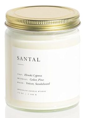 Brooklyn Candle Studio Santal Minimalist Candle | Luxury