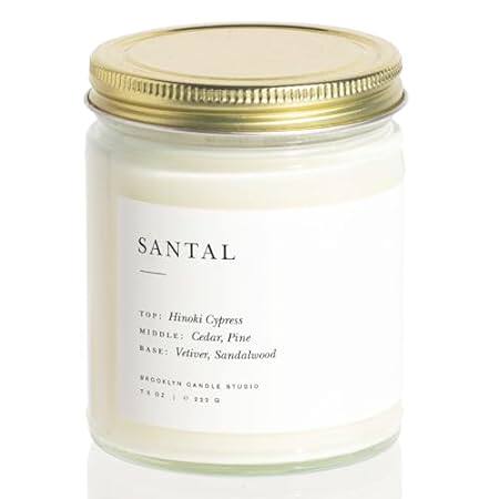 Brooklyn Candle Studio Santal Minimalist Candle | Luxury