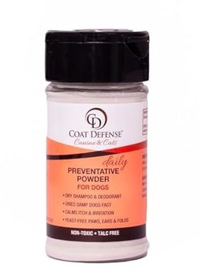 Coat Defense Canine Daily Preventative Powder | Made in U