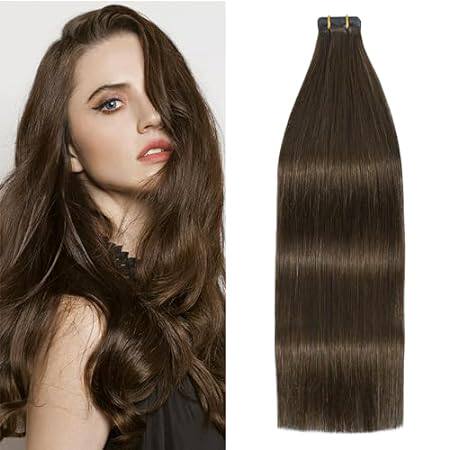 WindTouch Tape in Hair Extensions Brown Hair Extensions T