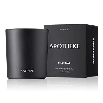 Apotheke Luxury Scented Candles for Home， Charcoal - Arom