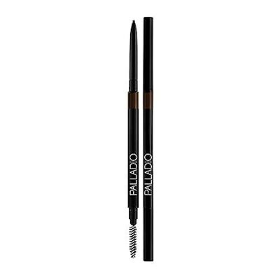 Palladio Beauty Brow Definer Pencil， Black Brown， Ultra P