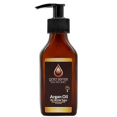 Gold Series Argan Oil to Hair Stimulate Growth for Dry an