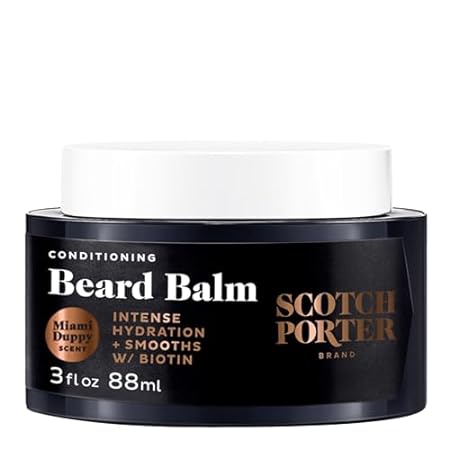 Scotch Porter Conditioning Beard Balm – Smooth， Shape， Mo